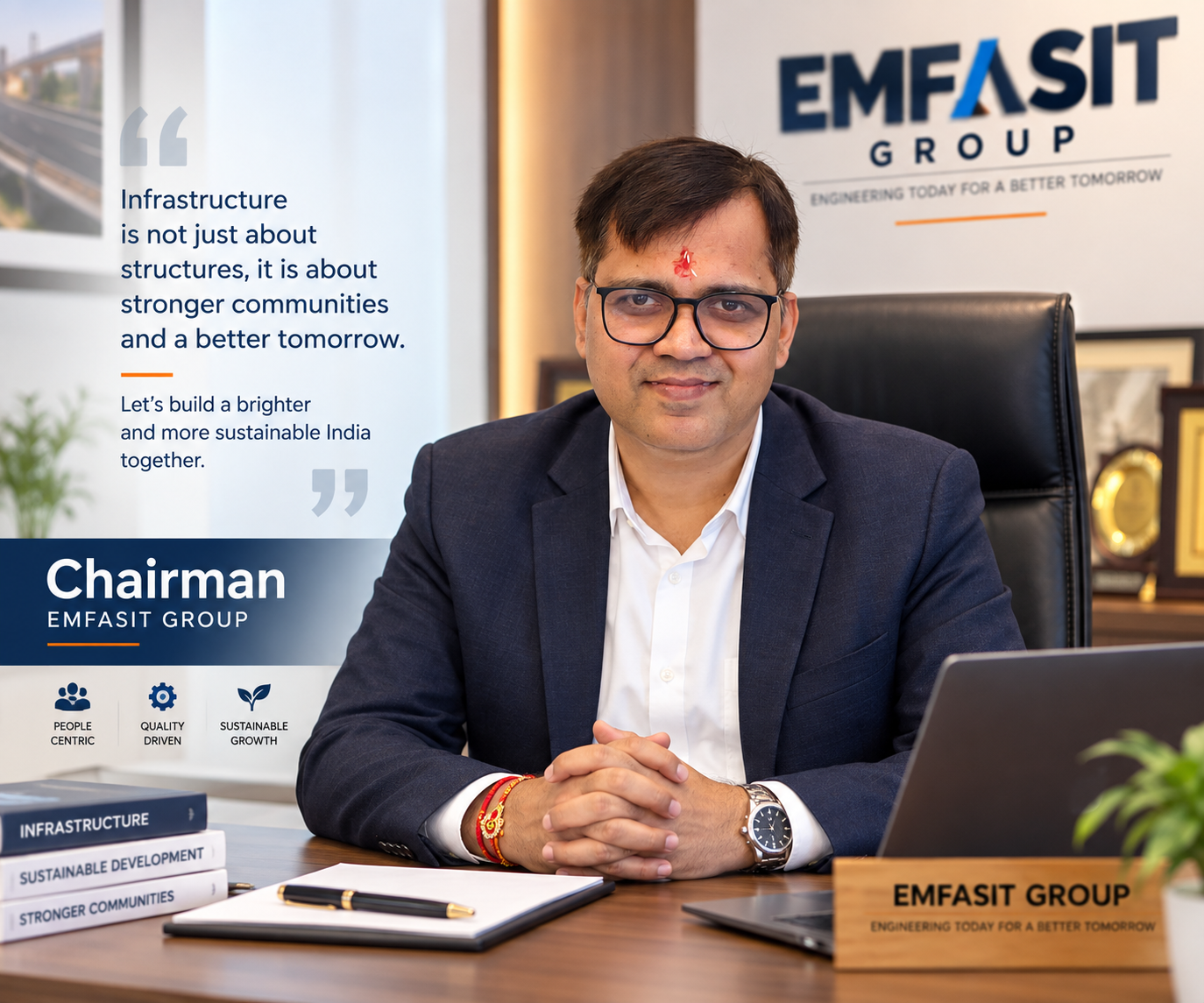 Ashwani Kr. Yadav, Chairman, Emfasit Group